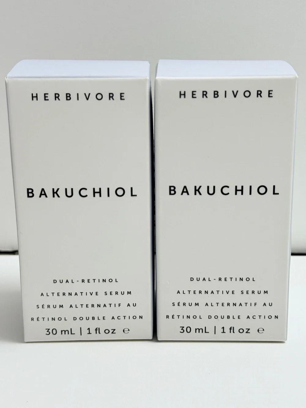Bakuchiol Dual-Retinol Alternative Serum - 30 mL / 1 fl oz (x2) NEW